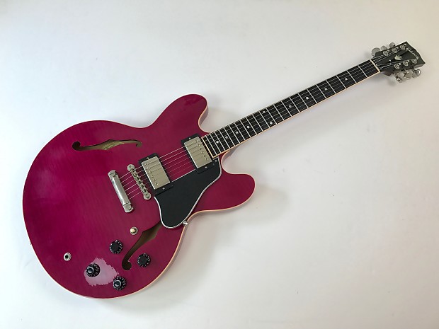 Gibson ES 335 Dot Memphis 2001 Trans Purple Reverb Norway
