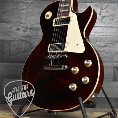 Gibson Les Paul Deluxe 70s - Wine Red with Hard Shell Case image 10