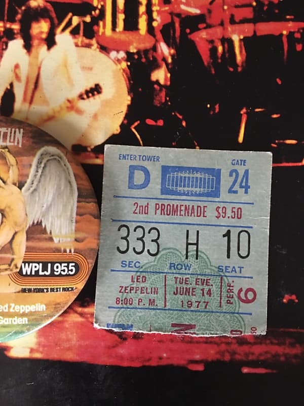 Led Zeppelin 1977年 北米ツアー コンサートプログラム Led Zeppelin - 1977 USA Tour Programme | Led Zeppelin