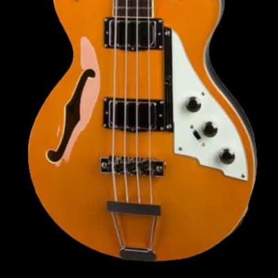 Duesenberg Starplayer Vintage Orange Bass image 2