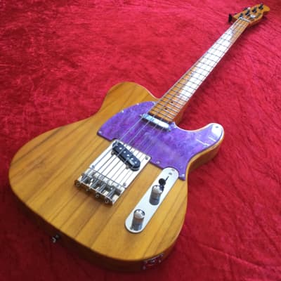 Martyn Scott Instruments Short Scale T Bass Conversion in Yellowed Finish image 7