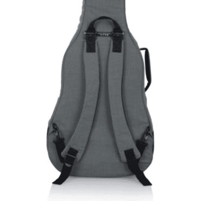 Gator Transit Series Acoustic Guitar Bag - Light Grey image 2