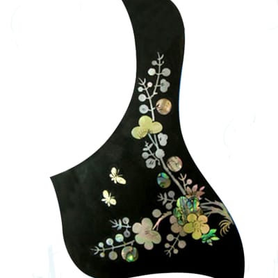 Bruce Wei, Guitar Part - Rosewood Pickguard Fit Taylor, Mop Inlay ( 524 ) for sale