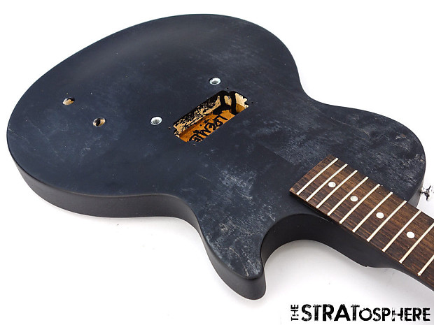 Gibson USA Les Paul CM BODY and NECK American Parts Satin Black 1 Humbucker Reverb Canada