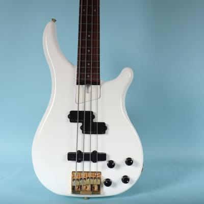 Fernandes FRB Revolver 4 String Electric Bass White Short Scale for sale