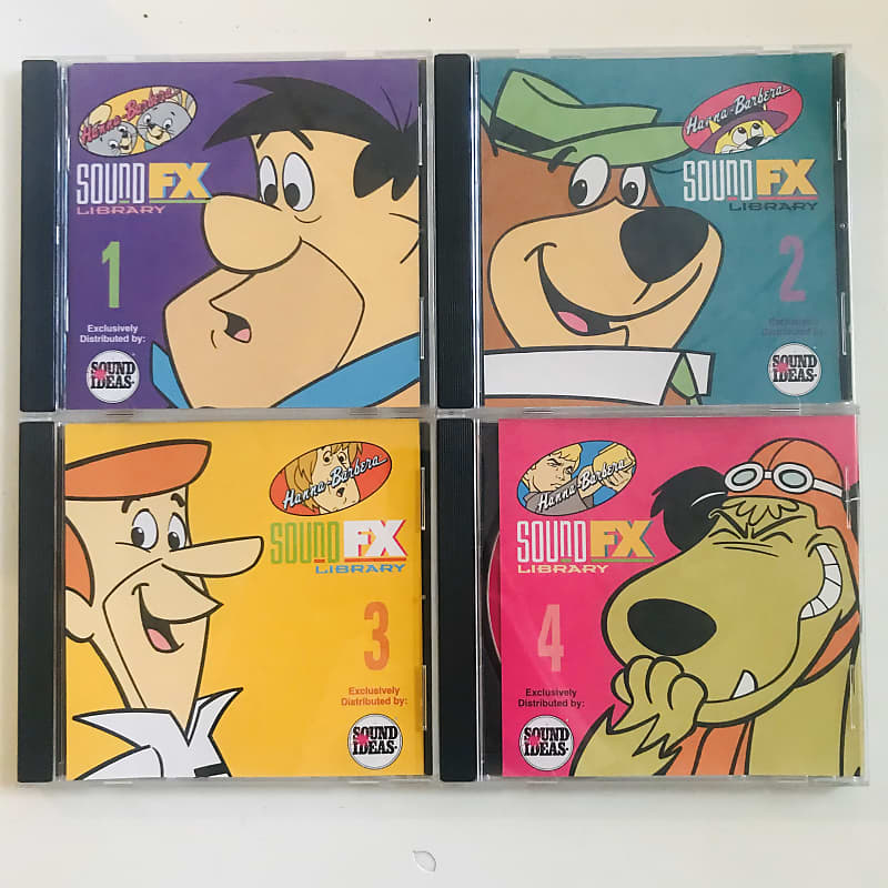 Sound Ideas Hanna Barbera Cartoon Sound Effects Reverb