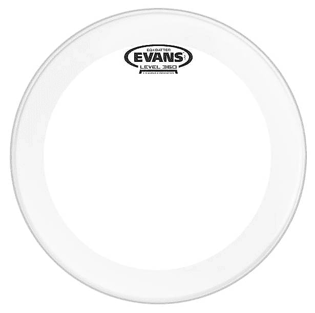 Evans BD22GB4C EQ4 Frosted Bass Drum Head - 22" image 1