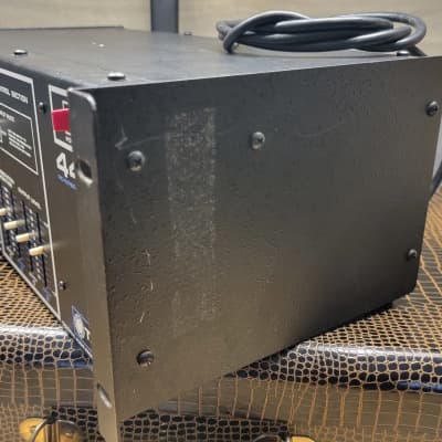Tapco 4400 Rack Mount Reverberation Spring Reverb System 1970s Black Needs Service image 6