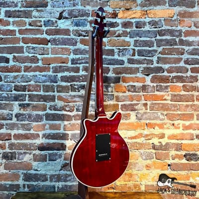 Burns London Brian May Red Special Electric Guitar (2007 - Wine Red) image 11