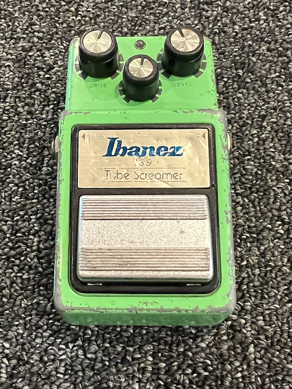 Ibanez TS9 Tube Screamer (Black Label) 1982 - Green JRC4558D Chip