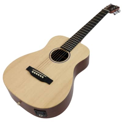 Martin X Series LX1E Little Martin Acoustic-Electric Guitar - Natural image 6