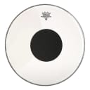 Remo Batter Clear Controlled Sound Drumhead w/ Top Black Dot 18 in