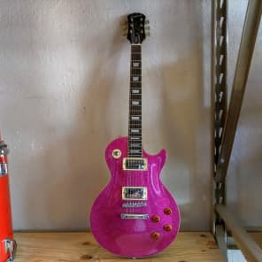 Epiphone les paul pink sparkle sale