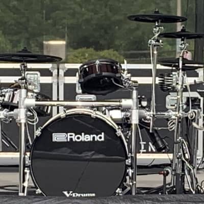 Roland TD-50KVX V-Drum Kit with Mesh Pads - Black