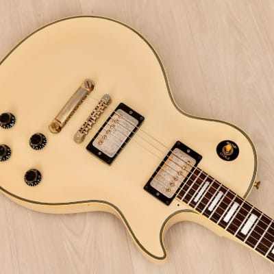 1980 Tokai Love Rock Custom model LC60 Vintage White, 100% Original w/ Case image 8