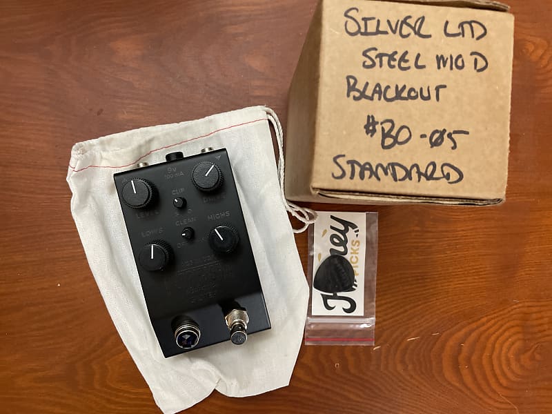 Pettyjohn Electronics 'Blackout' Silver pedal, Reverb Australia