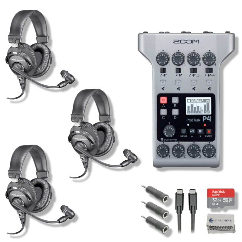 Zoom F2-BT Digital Multitrack Portable Bluetooth Audio Recorder