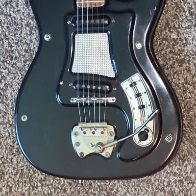 Vintage 1960's  Hagstrom I electric guitar made in Sweden case image 3