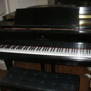 Piano baby grand Kimball Viennese Classic Black excellent