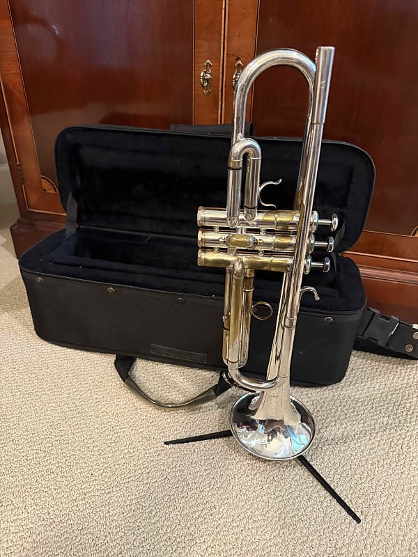 Schilke X3 Bb Trumpet-Silver | Reverb