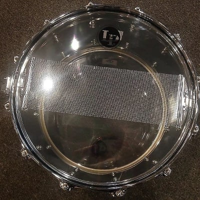 LP Latin Percussion LP8514BS-SS 8x14" Stainless Steel Banda Snare Drum image 5