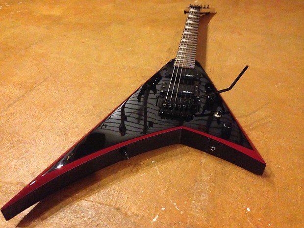 Jackson Randy Rhoads Flying V Electric Guitar 24 Shark Floyd