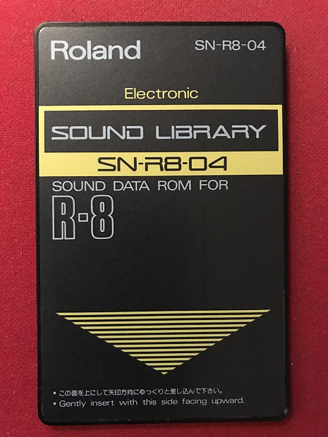 Roland R8 "Electronic" Sound Card (SN-R8-04) image 1