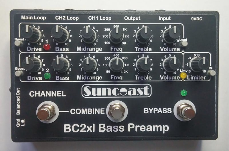 Suncoast BC-2XL Bass Preamp image 1