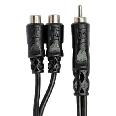 Hosa YRA-104 Y Cable Adapter RCA to Dual RCAF image 3