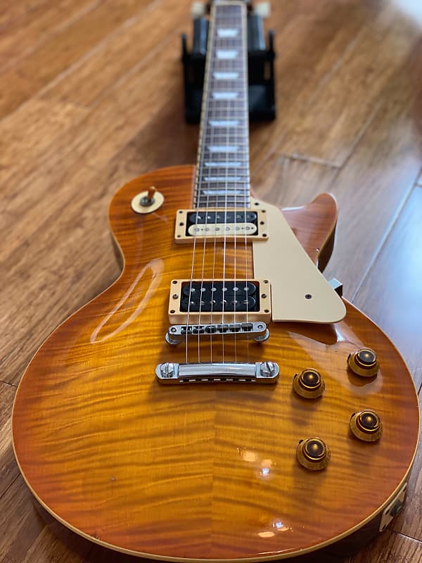 日本製 Tokai Love Rock LS-65 Honey Burst トラ - 楽器/器材