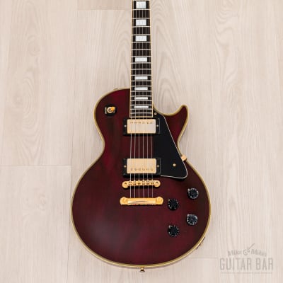 1981 Tokai Love Rock Custom LC100 Vintage Guitar Wine Red, 100% Original w/ Case image 2