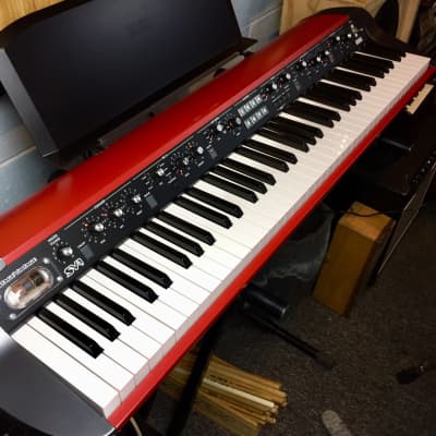 Korg SV-1 73 Stage Vintage Red Digital Piano | Reverb