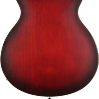 Ibanez AS53 Artcore Semi-Hollowbody Electric Guitar, Sunburst Red image 7