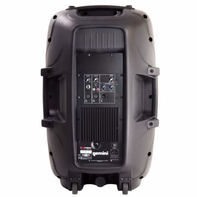 Gemini AS-1200P 12" Active/Powered Portable DJ PA Party Loud Speaker with Cover image 4