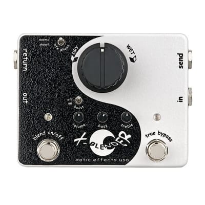 XOTIC X-Blender True Bypass Guitar/Bass Wet/Dry Signal Mixer GENTLY USED for sale