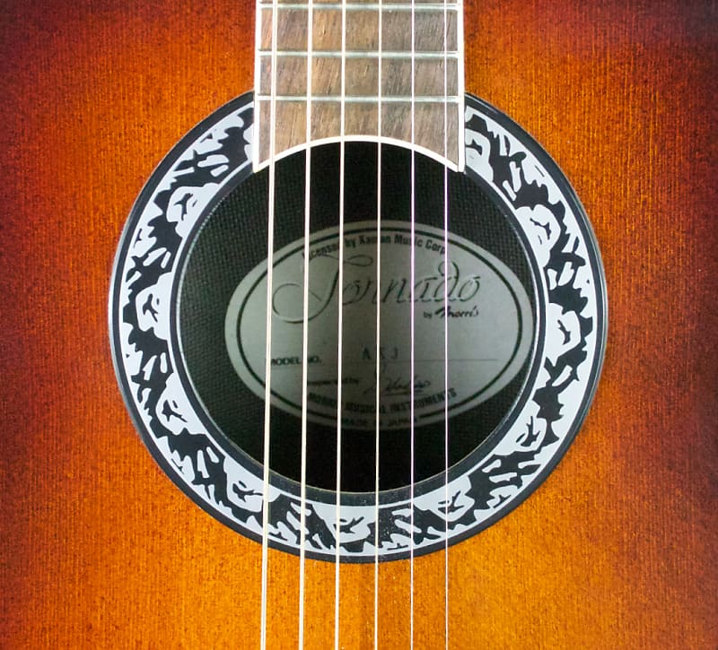 Morris Tornado AXJ 1980's - Sunburst Acoustic Electric