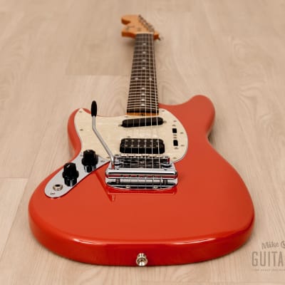 2012 Fender Kurt Cobain Mustang Left-Handed Fiesta Red w/ Seymour Duncan SH-4, Japan MIJ image 10