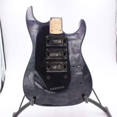 Jackson Professional Stealth HX Basswood Dark Purple HHH Guitar Body Project image 1