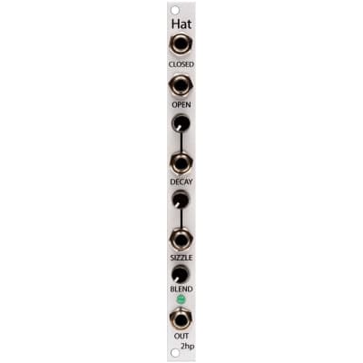 2hp HAT: Versatile hi-hat Eurorack module with six oscillator architecture image 2