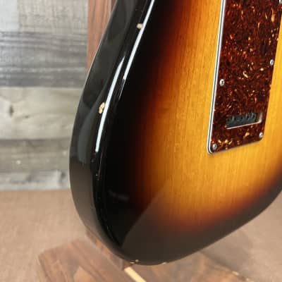 Warmoth Partscaster Stratocaster - Sunburst (Warmoth Custom Neck & Body, Lindy Fralin 69' Woodstock Pickups) image 7