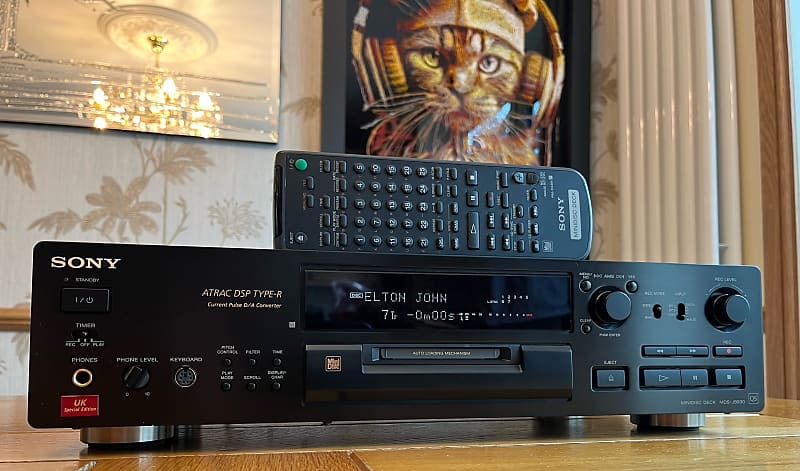 Sony MDS-JB930 QS UK Special Edition Type-R Minidisc Player Recorder - SERVICED  			