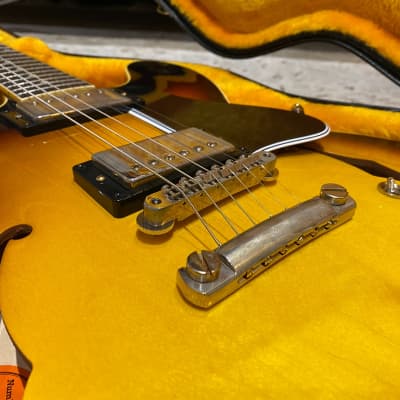 Gibson ES-335 Custom shop 1961 Reissue VOS - Vintage Burst image 4