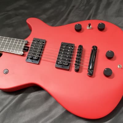 Manson Guitar Works MA-EV Fuzz Factory Satin Fire Red【Sale