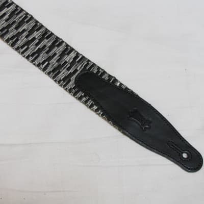 Levy's Woven Pattern Guitar Strap 2'' wide - NEW image 3