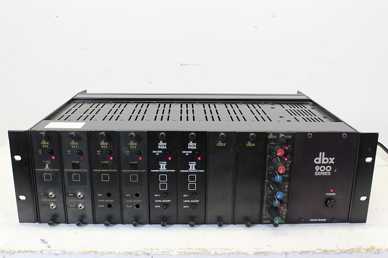 dbx 900 Series Rack with 905 Equalizer Reverb