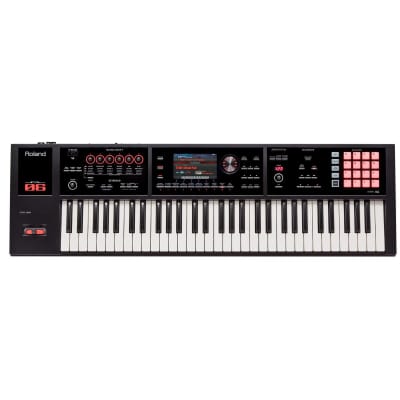 Roland FA-06 61-Key Music Workstation and New Gator Case - Mint