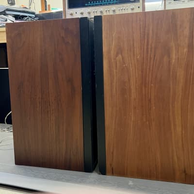 Vintage Pair of Rectilinear 5 4-Way Floor Speakers; Tested image 12