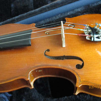 Ensemble Brand  7/8 size Violin. with case and bow image 10