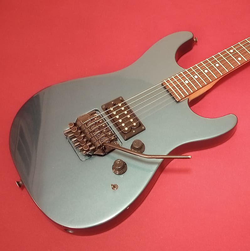 1988 Fender HM Strat H - Gun Metal Blue image 1