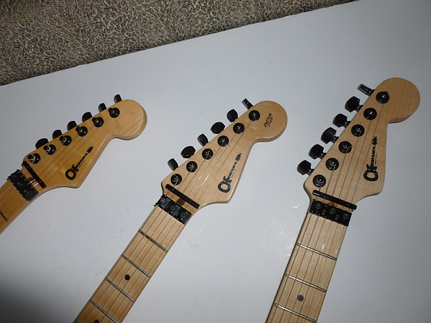 Charvel Ratt Warren Demartini Multi Colored ALL 3 MODELS